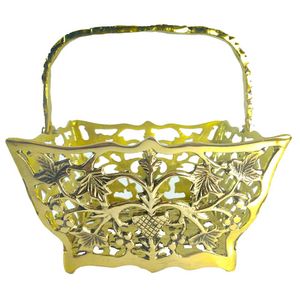 میوه خوری برنجی مدل چهارگوش