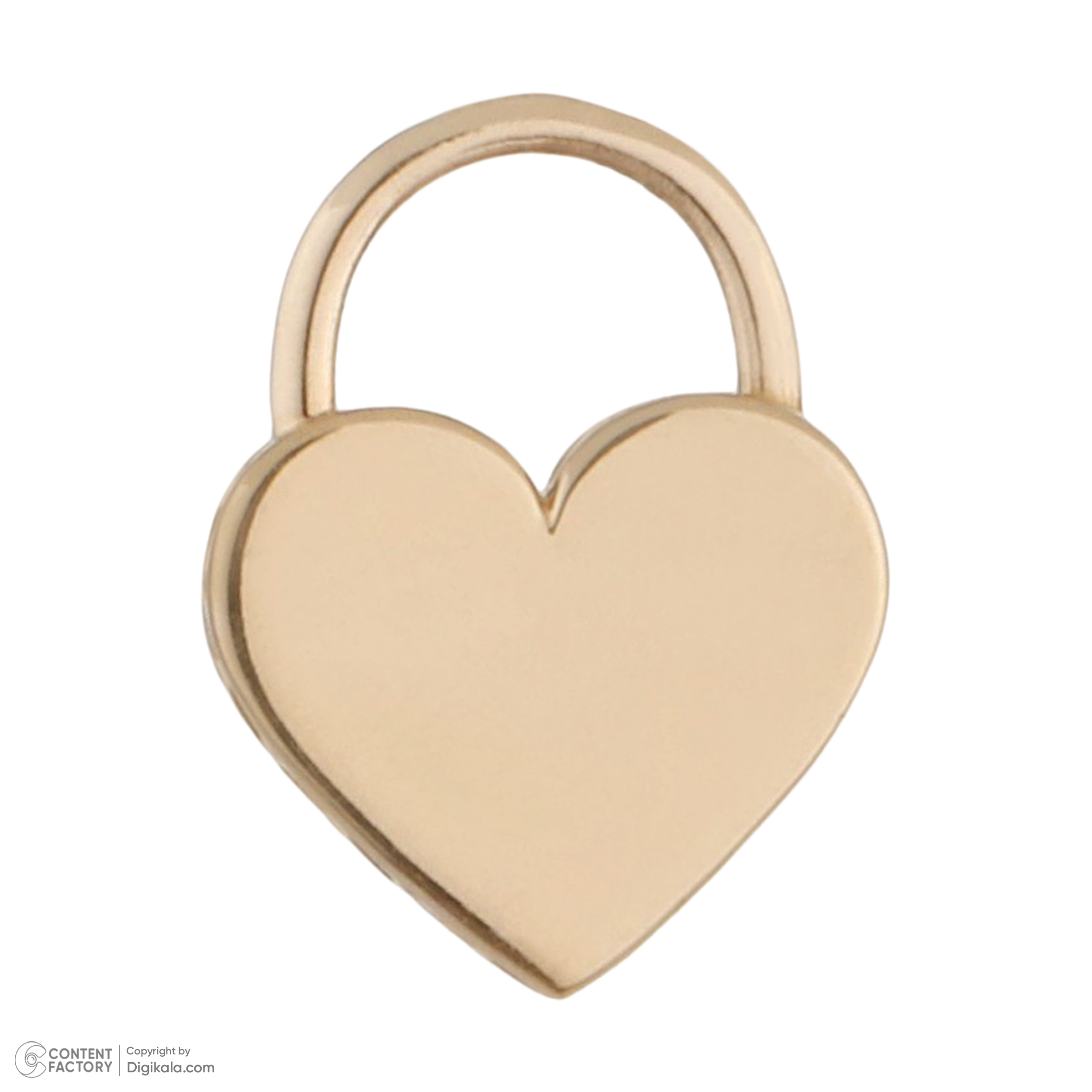 آویز گردنبند طلا 18 عیار زنانه مایا ماهک مدل MM1874 طرح قلب تیفانی