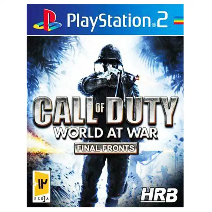 بازی Call of Duty World at War مخصوص PS2