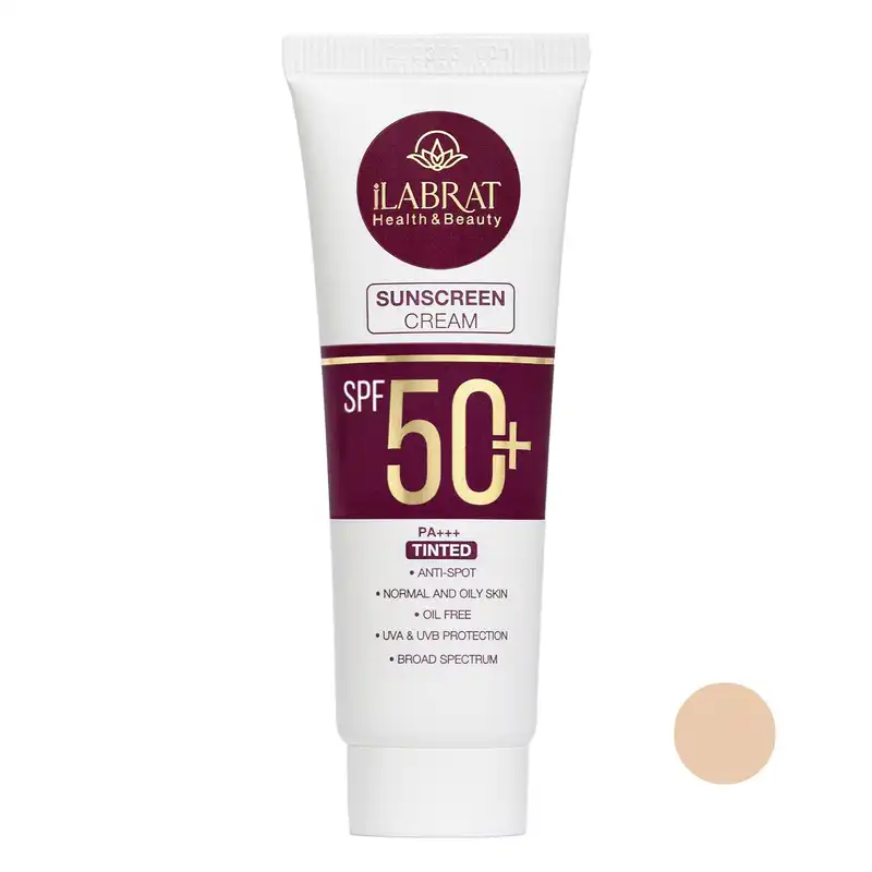 کرم ضدآفتاب ایلابرت مدل ضد لک light beige حجم 40 میلی لیتر