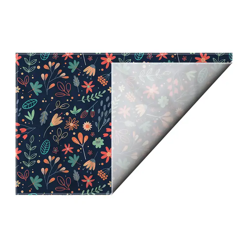 کاغذ کادو ترمه طراحان ایده مدل گل و برگ کد strm0109