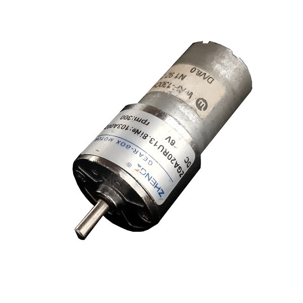 موتور گیربکس ژنگ مدل  ZGA20 - 6V - 300RPM