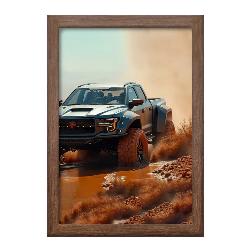 تابلو خندالو طرح آفرود (Off Road) کد F5215