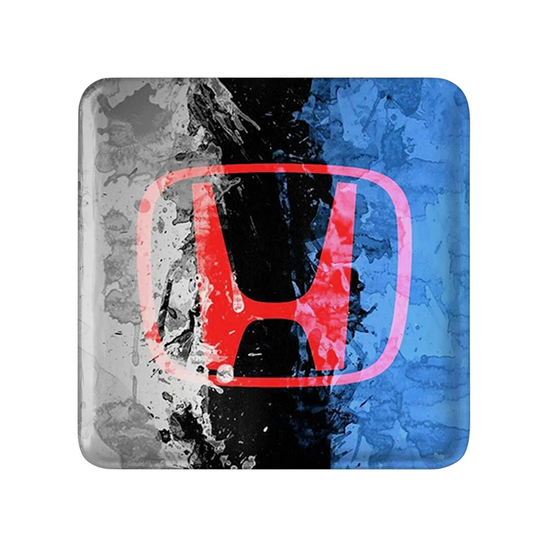 مگنت خندالو طرح هوندا Honda مدل مربعی کد 30746