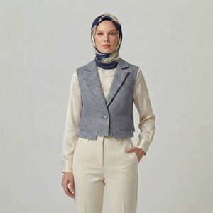 جلیقه رسمی زنانه تولیکا مدل 33143