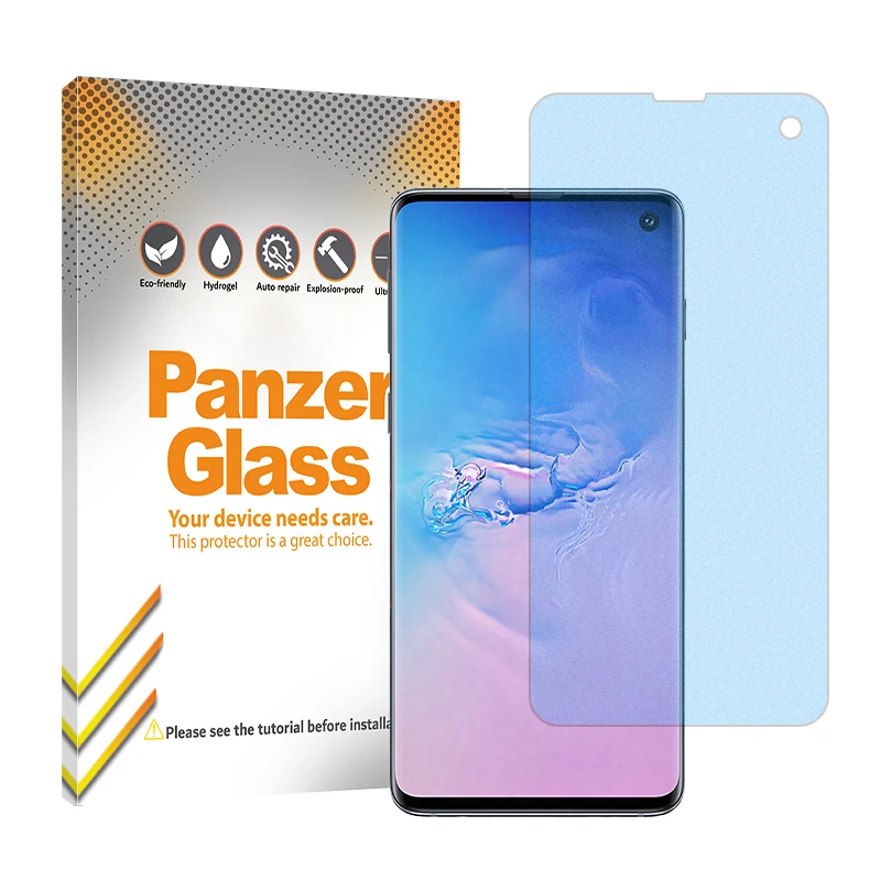 محافظ صفحه نمایش مات ضداشعه آبی پنزر گلس مدل Resistant مناسب برای گوشی موبایل سامسونگ Galaxy S10