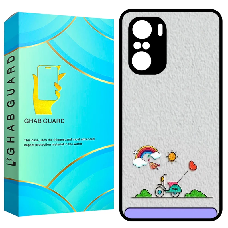 کاور قاب گارد طرح نقاشی مدل GCHPF3 مناسب برای گوشی موبایل شیائومی Poco F3 / Redmi K40 / Redmi K40 Pro