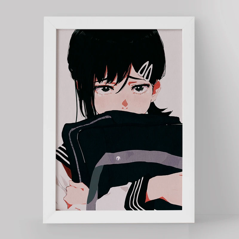 تابلو خندالو مدل کوبنی انیمه مرد اره ای کد 17979