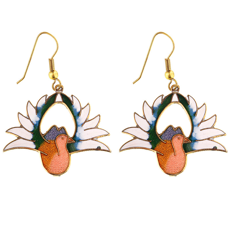 گوشواره دخترانه مدل پرنده گوشواره دخترانه مدل پرنده