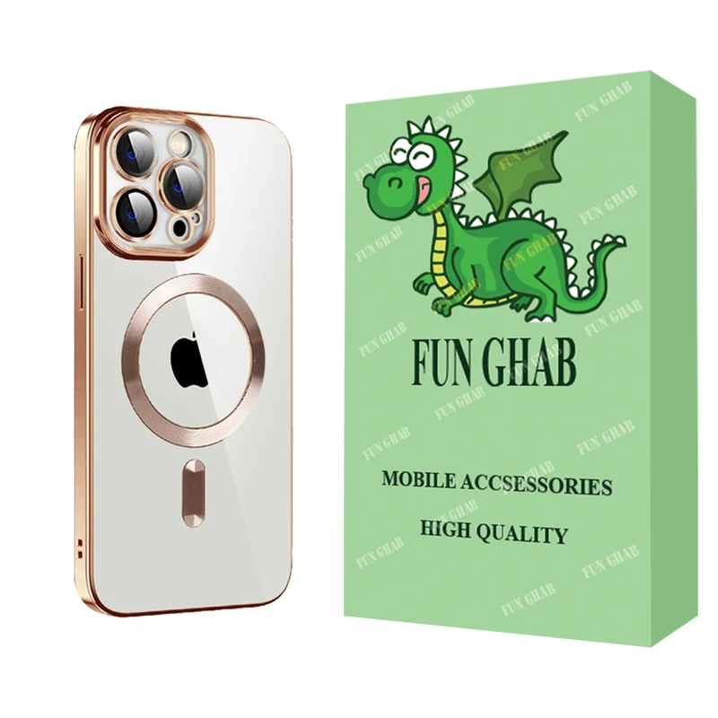 کاور فان قاب مدل مگ سیف طرح LUX مناسب برای گوشی موبایل اپل iPhone 12 Pro Max