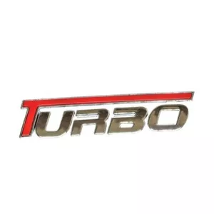 آرم صندوق عقب خودرو مدل TURBO