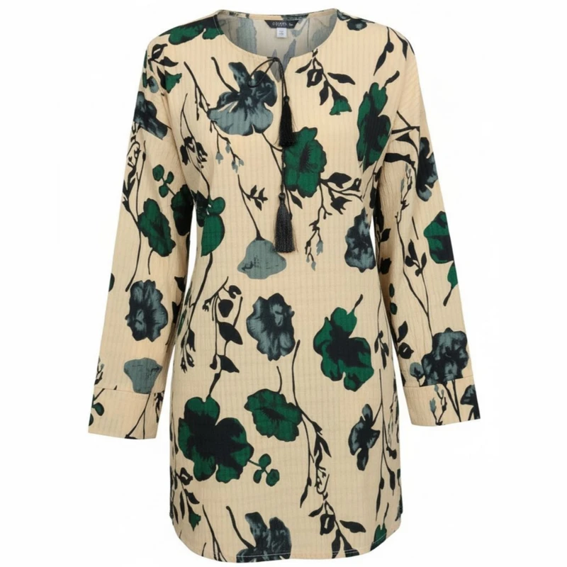 تونیک آستین بلند زنانه مدل 112940