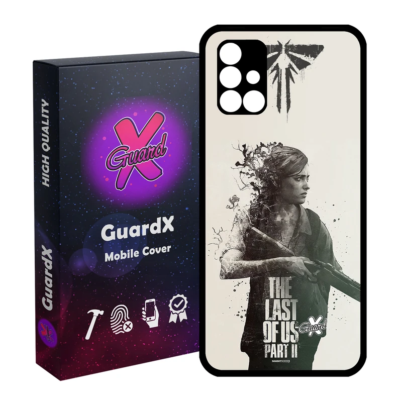 کاور گارد ایکس طرح The Last of Us مدل Glass10199 مناسب برای گوشی موبایل سامسونگ Galaxy A51 5G
