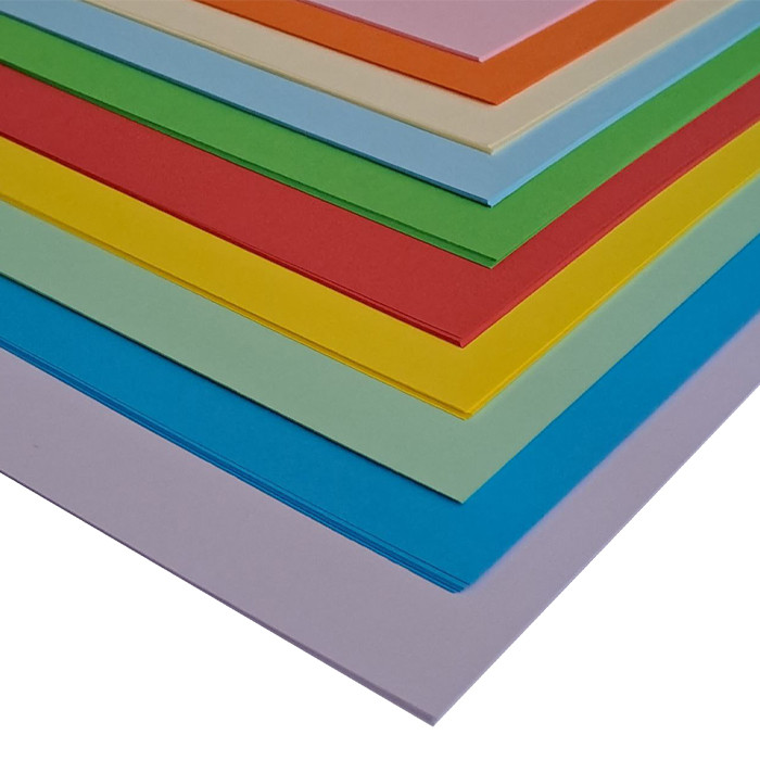 کاغذ رنگی کینگ کد A4-100 بسته 100 عددی