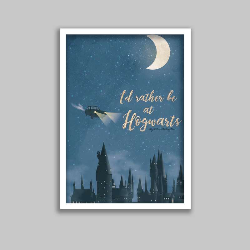 تابلو مدل هری پاتر Harry Potter کد LA-G10567