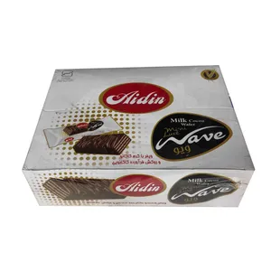 ویفر با کرم کاکائو و روکش کاکائو ویو آیدین - 470 گرم