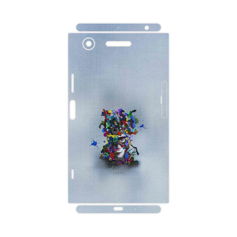 برچسب پوششی ماهوت مدل Collage of surreal Portrait of Women 4-FullSkin مناسب برای گوشی موبایل سونی Xperia XZ1