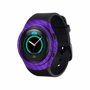 MAHOOT Purple-Fiber Cover Sticker for Samsung Galaxy Gear S2 Smartwatch