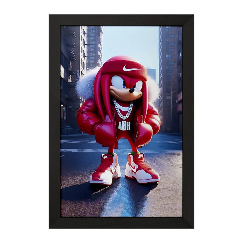 تابلو خندالو مدل سونیک (Sonic) کد F4411