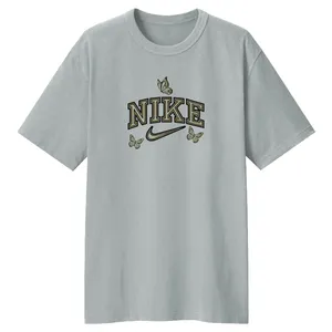 تی شرت لانگ آستین کوتاه زنانه کد A77  رنگ طوسی