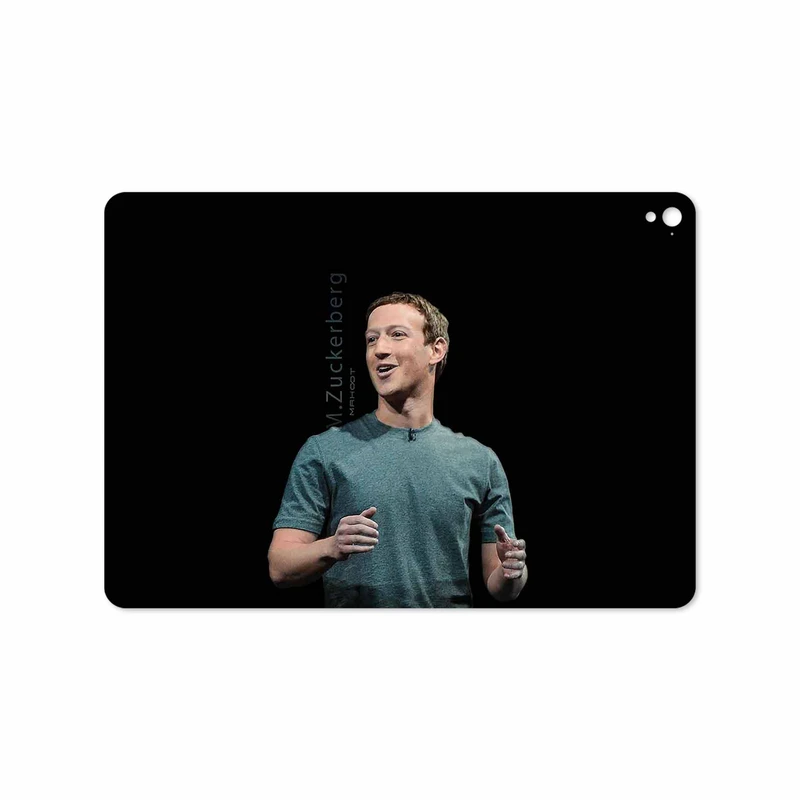 برچسب پوششی ماهوت مدل Mark Zuckerberg مناسب برای تبلت اپل iPad Pro 9.7 2016 A1675