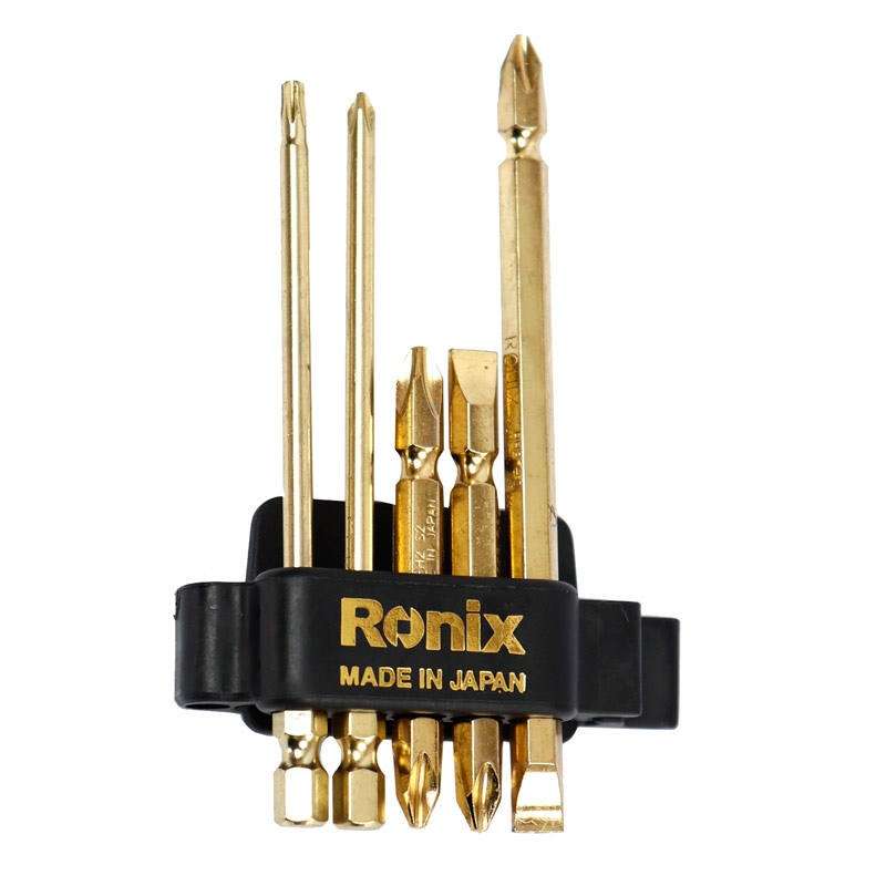 مجموعه 5 عددی سری پیچ گوشتی رونیکس مدل RX-5420 مجموعه 5 عددی سری پیچ گوشتی رونیکس مدل RX-5420