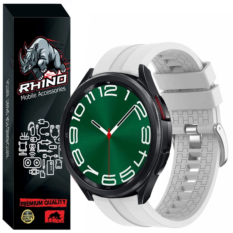 بند راینو مدل Armband مناسب برای ساعت هوشمند سامسونگ Galaxy Watch 4/5/6 سایز 40/42/43/44/46/47 میلی متری