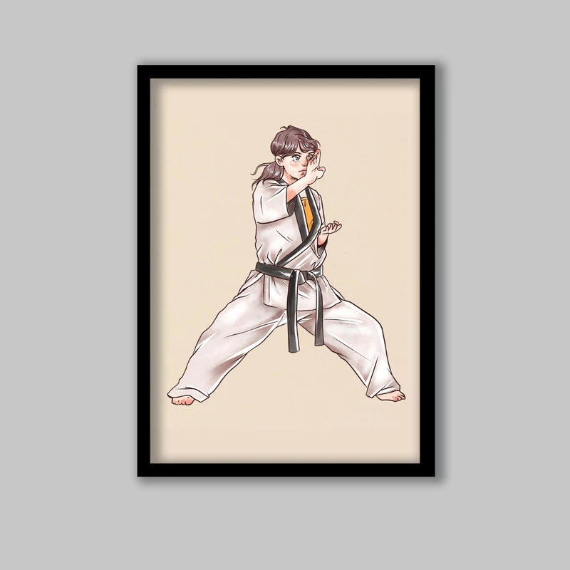 تابلو لیلیان طرح تکواندو کد LA-G10301-2