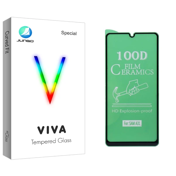 محافظ صفحه نمایش سرامیکی جانبو مدل Viva Glass مناسب برای گوشی موبایل سامسونگ Galaxy A31