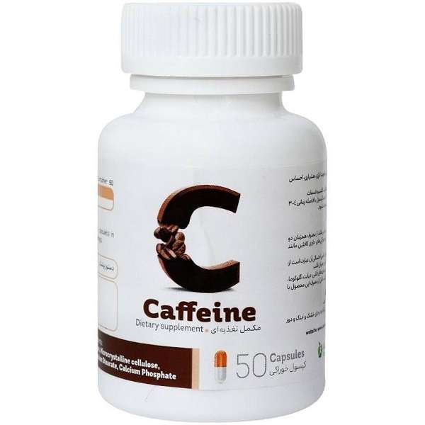 کپسول کافئین آنی درمان بسته 50 عددی