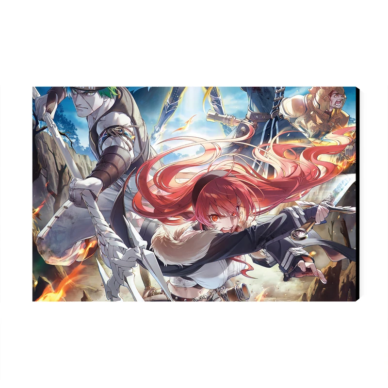 تابلو شاسی عرش مدل انیمه تناسخ یک بیکار Mushoku Tensei کد As3815