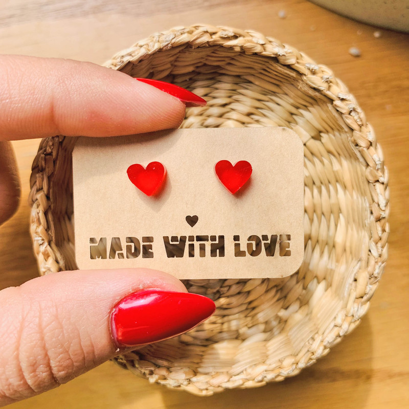 گوشواره دخترانه طرح قلب گوشواره دخترانه طرح قلب