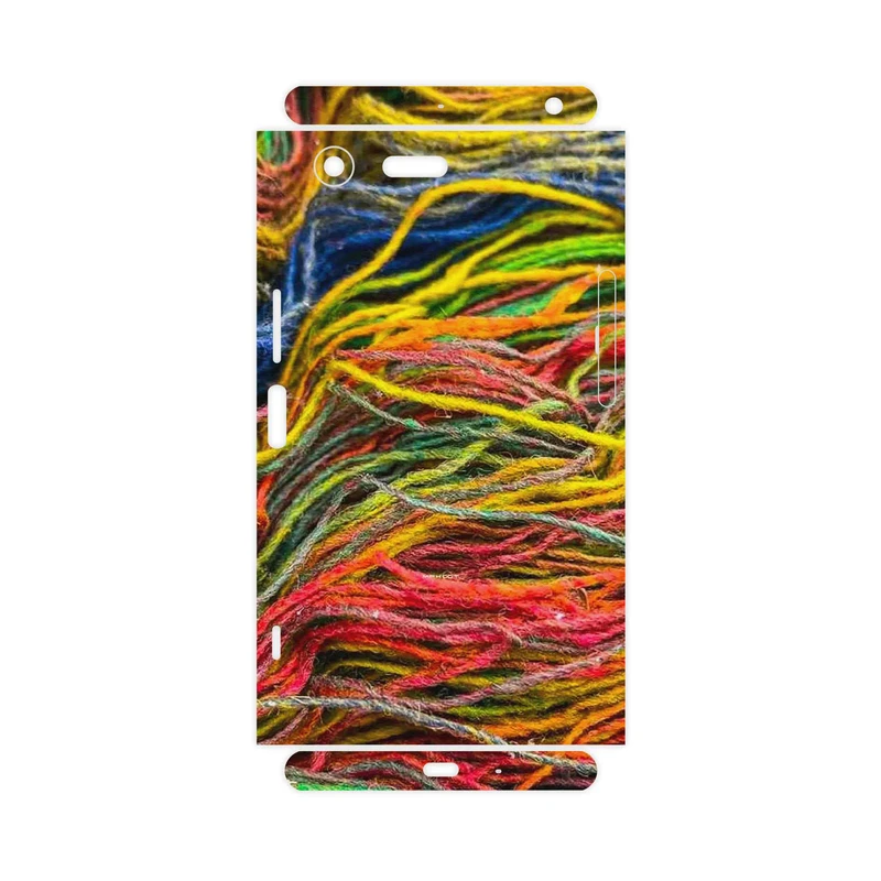 برچسب پوششی ماهوت مدل Fabric Texture 9-FullSkin مناسب برای گوشی موبایل سونی Xperia XZ Premium