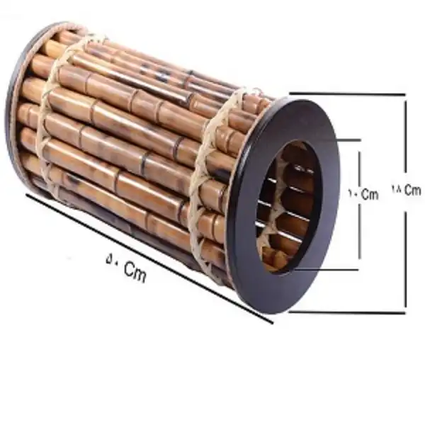 گلدان حصیری مدل بامبو نی کار کد 50