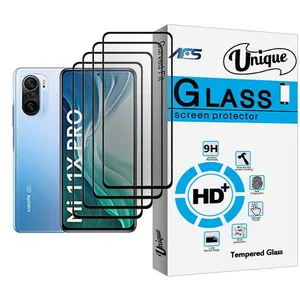 AFS Unique Glass MIX004 Screen Protector For Xiaomi Mi 11X Pro Pack Of 4