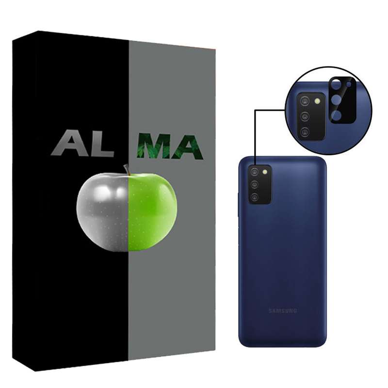محافظ لنز دوربین آلما مدل LN-FLZ مناسب برای گوشی موبایل سامسونگ Galaxy A02s / A03s