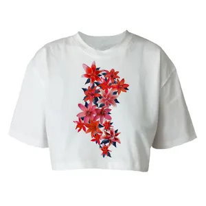 کراپ‌تاپ آستین کوتاه زنانه کد  s 65