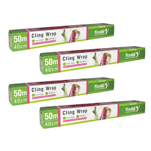 سلفون کوالا مدل CW40 رول 50 متری مجموعه 4 عددی