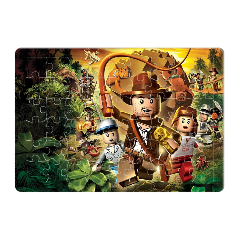 پازل 54 تکه هومرو مدل PL617 طرح انیمیشن بتمن لگویی