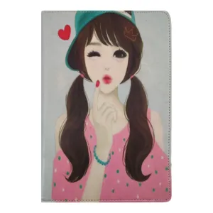 کیف کلاسوری مدل Mobaco طرح Barbie مناسب برای تبلت سامسونگ Galaxy Tab E 9.6-T560 / T561