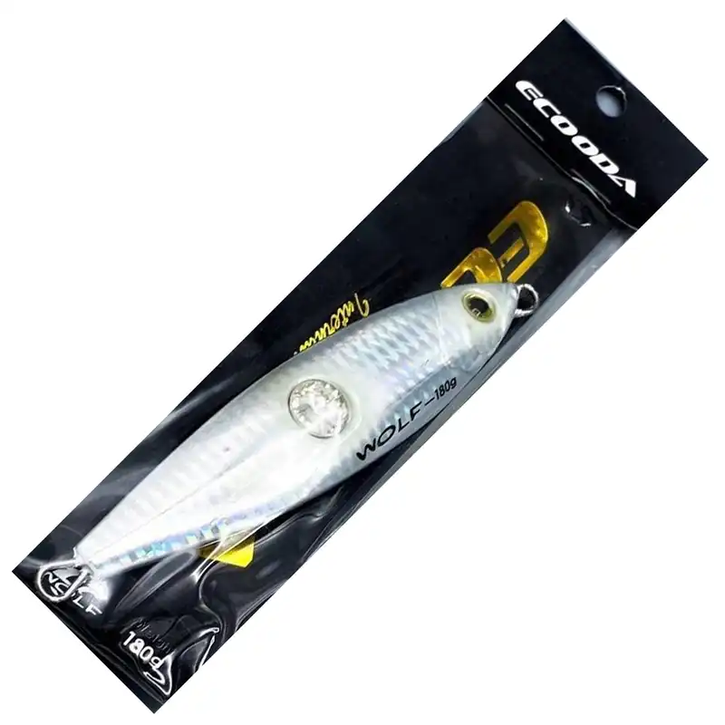 طعمه ماهیگیری اکودا مدل wolf جیگ 180 گرمی