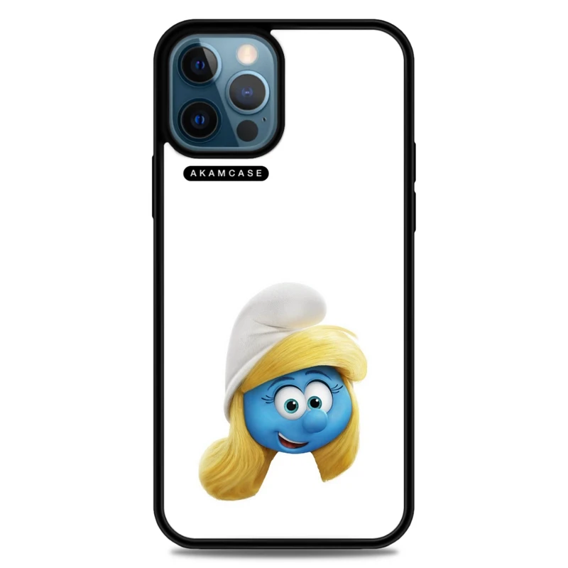 کاور آکام مدل AMC-WA12PROMAX-SMURFS-11 مناسب برای گوشی موبایل اپل iPhone 12 Pro Max