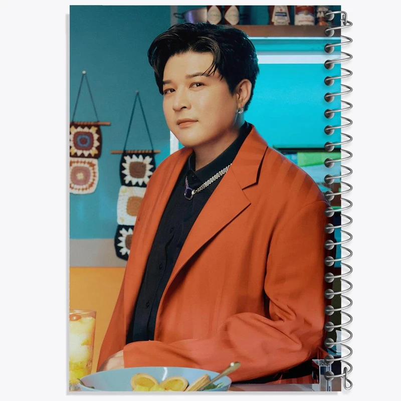 دفتر نت موسیقی 50 برگ خندالو مدل شین دونگ گروه سوپر جونیور Super Junior کد 21418