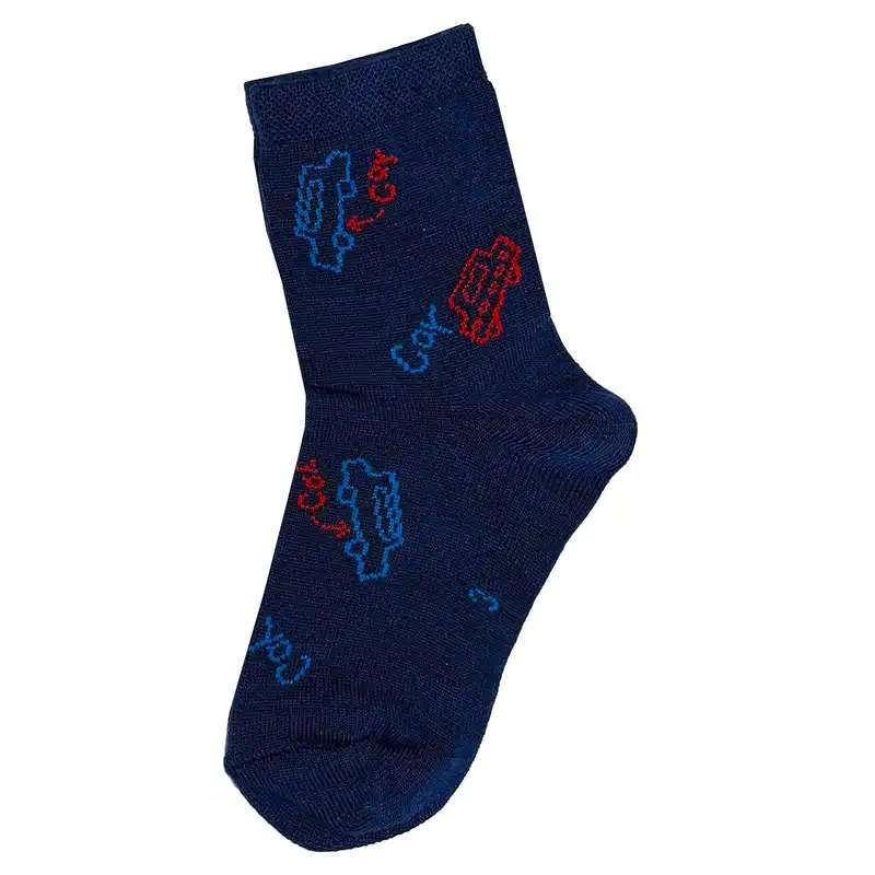 جوراب ساق بلند بچگانه دوبرا کد QR-2320 مجوعه سه عددی