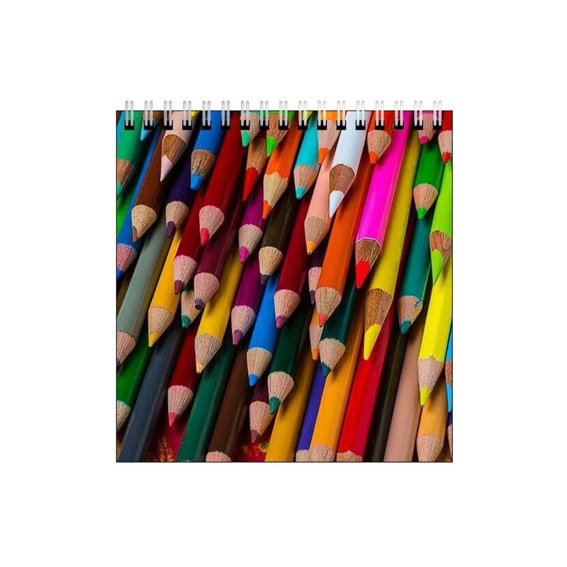 دفتر طراحی طرح پترن مداد رنگی کد 0951837