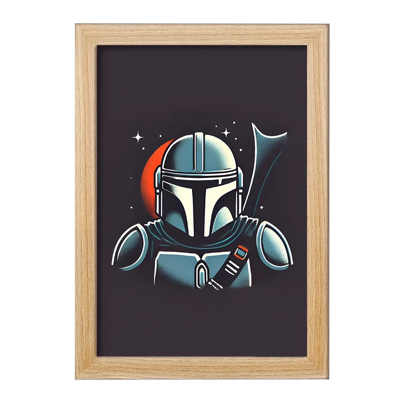 تابلو خندالو مدل جنگ ستارگان کد F8089