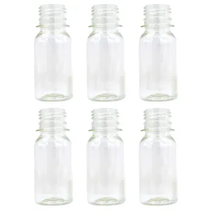 بطری پلاستیکی مدل شربت کد Sh60 بسته 6 عددی