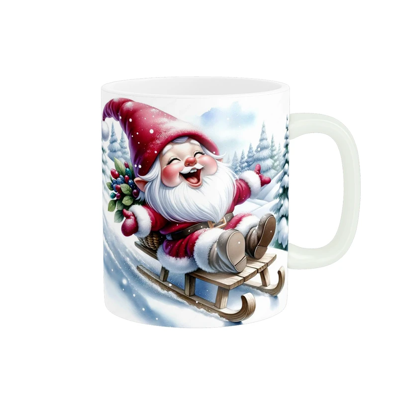 ماگ پادآفرین مدل کریسمس طرح بابانوئل کد p1847