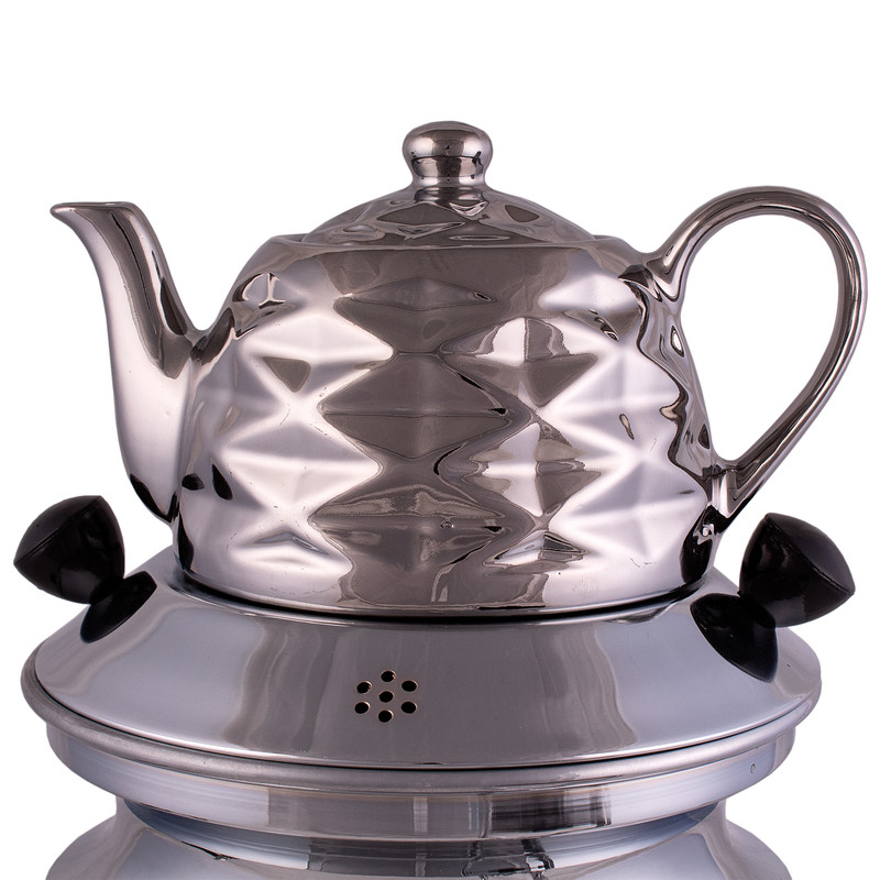 سماور گازی مدل مشبک کد 2459 ظرفیت 8 لیتر