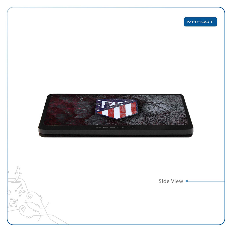 زیر لیوانی ماهوت مدل Atletico-de-Madrid